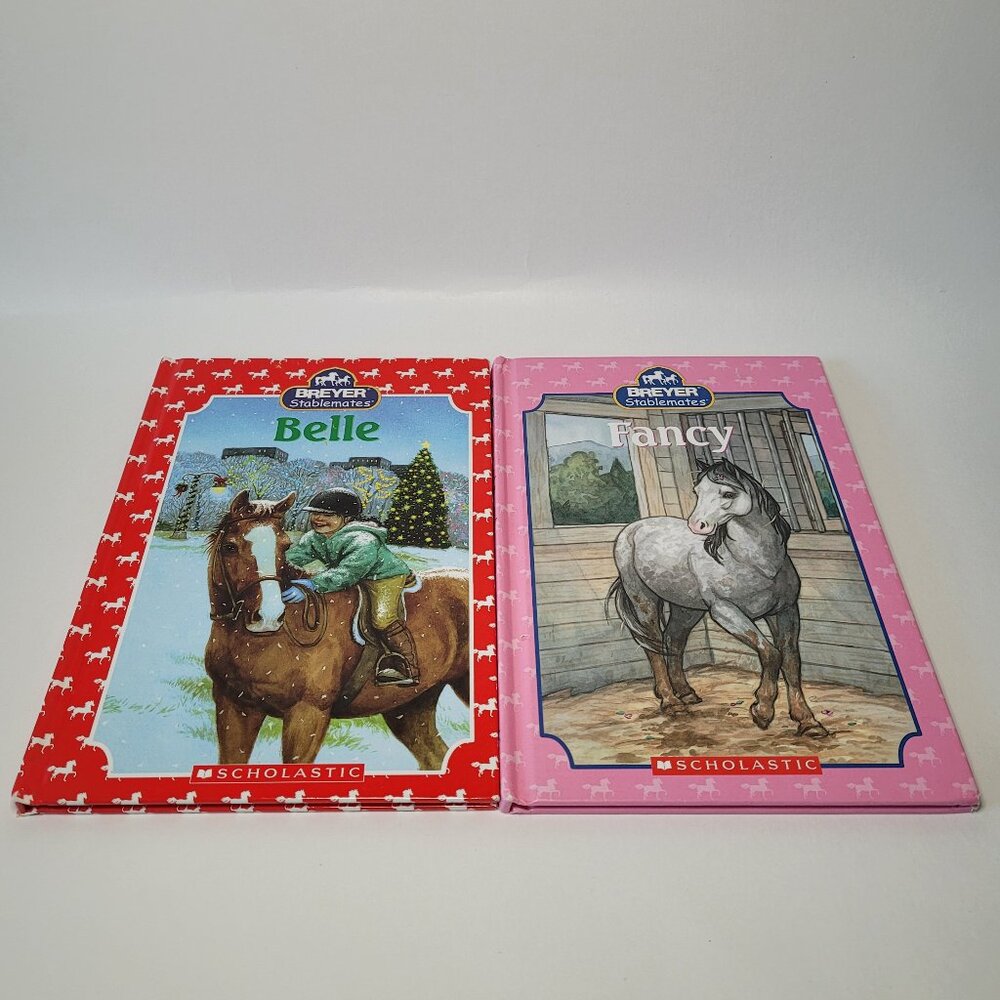 Battat Stuffed Horse Brown W/ 2 Stablemates Books Stuffed Animal Plush Farmcore - Picture 2 of 15